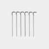 Stakes Hook Peg (Pack6)