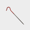 Tent Stakes Fluorescent Orange