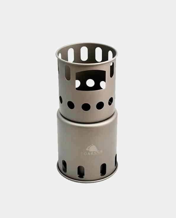 Hornillo de leña ultraligero para senderismo SuperLigero