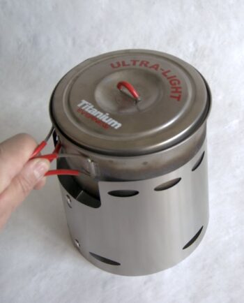 Parabrisas ultraligero para hornillos de alcohol - SuperLigero