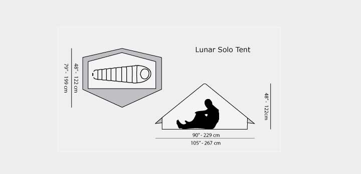 Lunar Solo ultralight 3-season tent