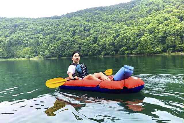 Ultralight Inflatable Boat for Hiking